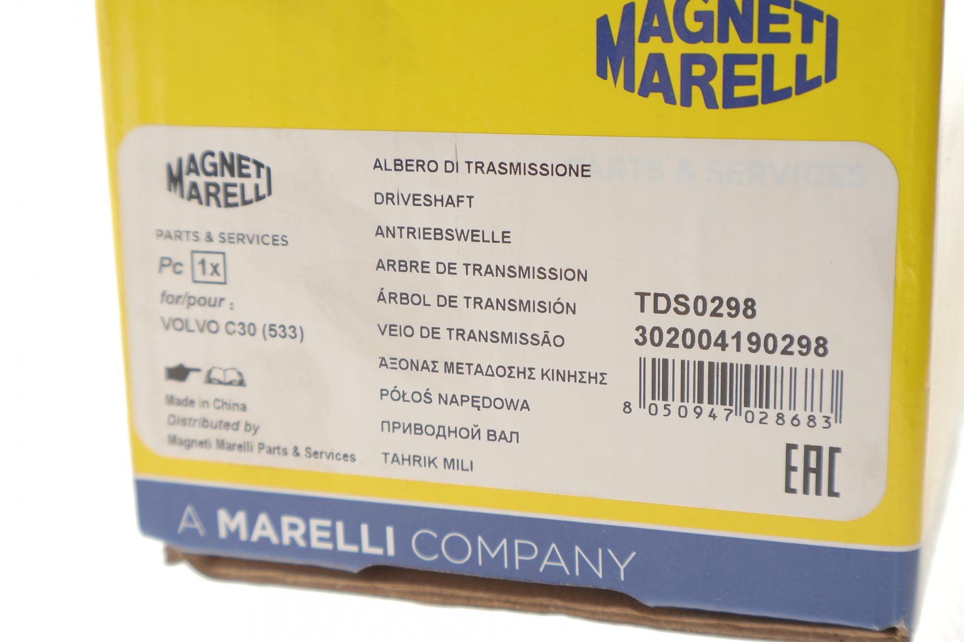 302004190298 MAGNETI MARELLI